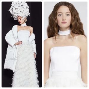 ALICE + OLIVIA Saraphina Cropped Bustier